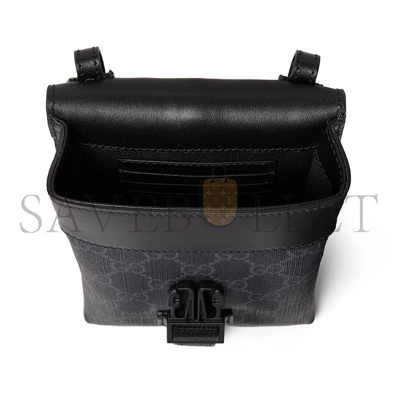 Gvc*1 GG BLACK S*pER MINI BAG 816954 (18*11*4cm)